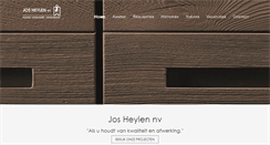 Desktop Screenshot of josheylen.be